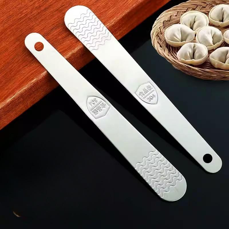 304 Stainless Steel Filling Scoop for Making Dumplings, Noodle Dumplings and Wonton Filling Mixing Spoon, Filling Scoop