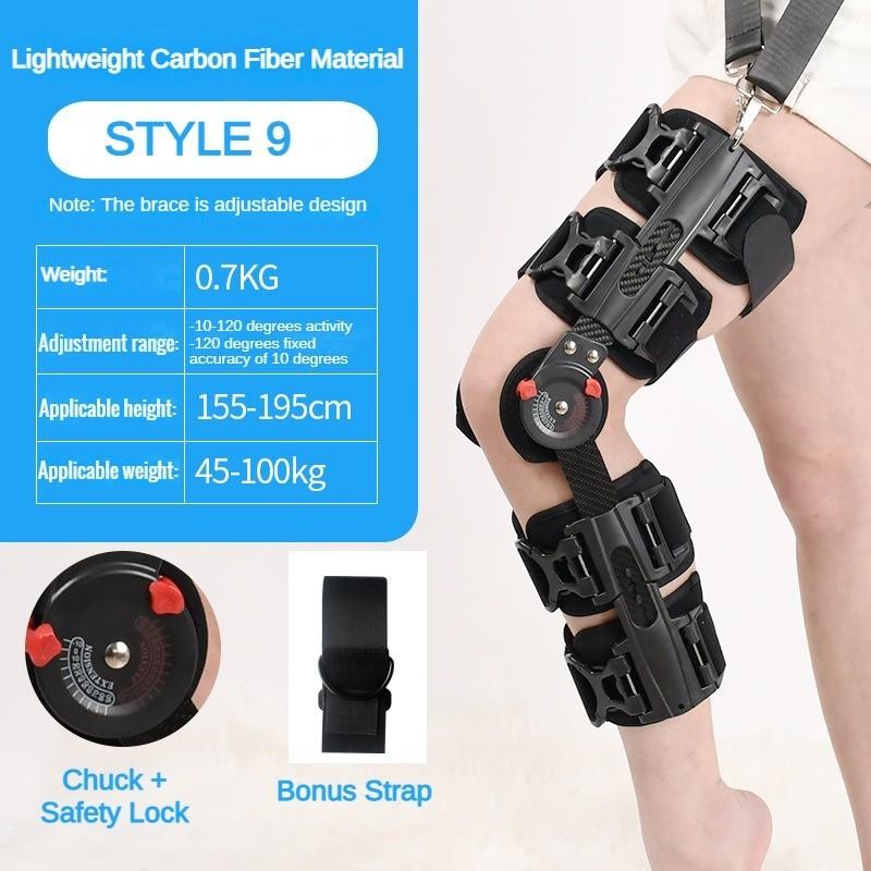 Lower Limb Surgery Fixed Protective Gear Leg Ligament Support Rehabilitation Trainer New Adjustable Knee Joint Fixation Brace