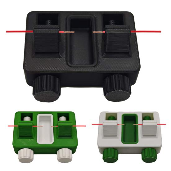 Elektrische Drahtschweißvorrichtung Hitzebeständige Klemme mit verstellbaren Ausrichtungsschienen Freihändige Bedienung Kompaktes Design Sichere Drahtschweißvorrichtung