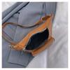 New Fashi PU Leather Chain Waist Bag for Women - Crossbody Chest Bag