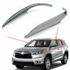 Chrome Trim Cover Set- Side Rearview Mirror For Toyota Highlander 2014- Pair