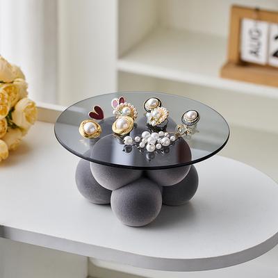 An Ins Style Premium Ball Storage Tray, Dresser Entry Way Multi Functional Storage