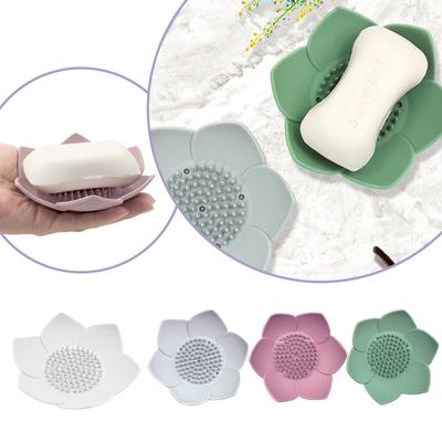 Silicone Soap Box Silicone Soap Bathroom Storage Soap Box