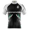 Cannondale Cycling Jersey Men's Black White UV 50+ Pockets