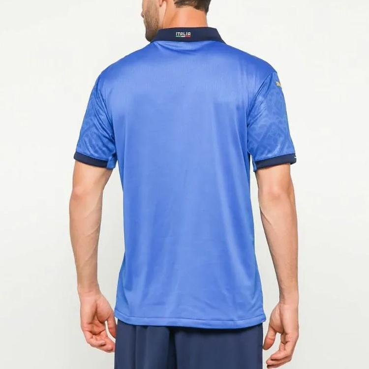 Puma Italy Home Match Shirt 2020 2021 'Blue' Men's 762919-01