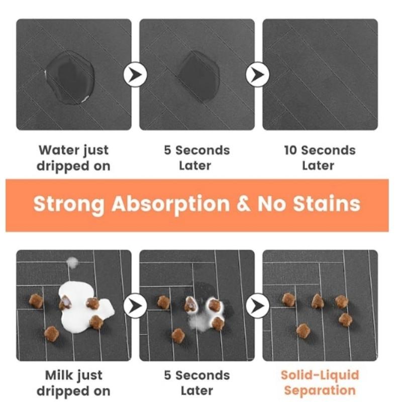 VIKAMA Pet Floor Mat Cute Nest Mat Waterproof Quick-Drying No-Wash Special Sleep Mat Cat And Dog Pet Mattress