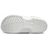Crocs Classic Clog EIGHT% Jasmine Rain Feminine Elegant Comfortable Hole Shoes Unisex White