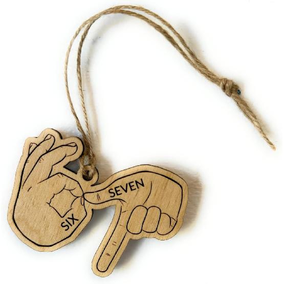 6-7 Meme Decorations – 67 Popular Sayings Funny Six Seven Internet Meme Accessories,Novelty gifts suitable for Slang Text,Backpacks and Bag Charms