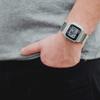 Casio Vintage Series Square Adjustable Watch Strap Quartz Movement Stainless Steel Band Men watches Black B650WD-1A
