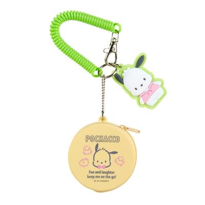 Sanrio Pochacco Silikon Mini Kılıf Charm x x Karakter 240087 Anahtarlık, 6.5 6.5 3cm,