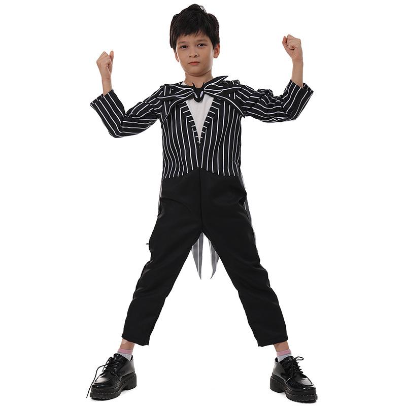 Girls Boys Halloween Cosplay Costume Sally Jack Kid Christmas Role Play Dress Carnival Party Clothes