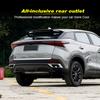 Vtear Car Rear Door Trim Cover Exterior Tailgate Bottom Stainless Steel Decorative Strip Accessories Parts For Omoda C5 2023