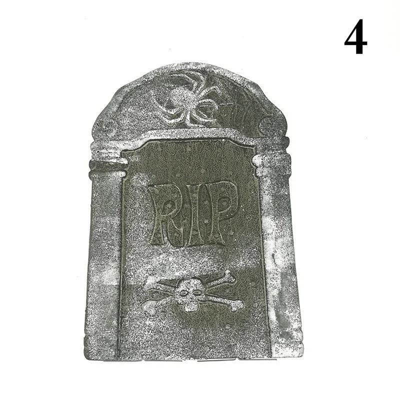 Halloween Foam Tombstone Decoration Haunted House RIP Stone Grisly Props Party Decor Skeleton Tombstone Yard Halloween Decor