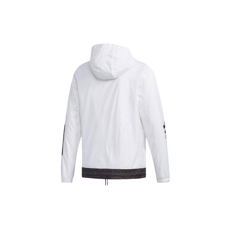 adidas Neo Jackets Men's White Hooded Moderate Other EI4535