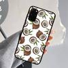 Summer green leaves fruit lemon peach pomegranate grapes Phone Case for Samsung S21 S10 Lite S20 Ultra S9 S8 Plus S7 S6 edge S5