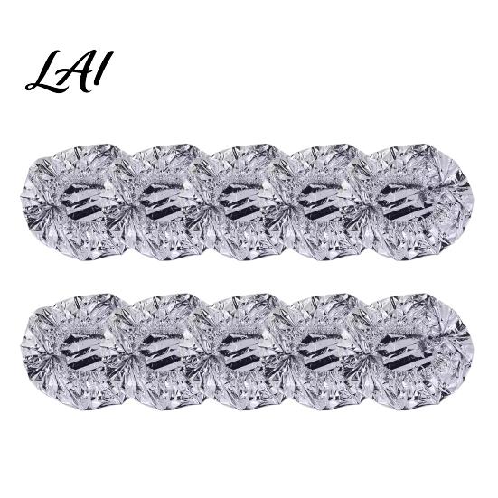 Pot And Plate Cover Plastic Wrap Stretchable Food Covers Flexible Lids for S 10pcs