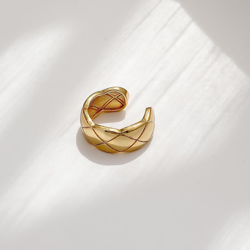 HYACINTH Korean Metal Scratch Index Finger Ring - Cold Style Fashion Temperament