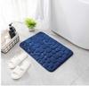 Schöne Badezimmer-Badematte mit Kopfsteinpflaster-Prägung, rutschfeste Teppiche im Waschbecken, Badewanne, seitlicher Bodenteppich, Duschraum-Fußmatte, Memory-Schaum-Pad