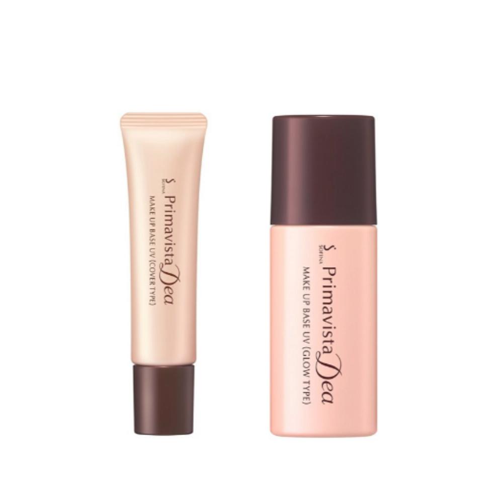 Kao Sofina Primavista Dea Brightening Makeup Base UV  Cover Type 25g  Glow Type 25mL