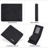 Baellerry Vintage Design Short Wallets for Men Fashion Tri-fold Card Holder Purse Money Bags