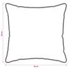 White Pillow 50 X 50 Cm Bamboo Fiber