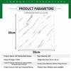 Self Adhesive Floor Wall Sticker PVC Vinyl Floor Tile Durable Floor Tile  Bathroom Surface