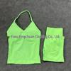 Women's High Elasticity Yoga Set: Strap Top & Butt-Lifting Leggings