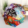 1 stuks Adventure Time Personages Buitenparaplu - Automatisch Openen/Sluiten, Draagbaar 3-Vouws Ontwerp met IJzeren Frame - Perfect Cadeau voor Fans, Reizigers,