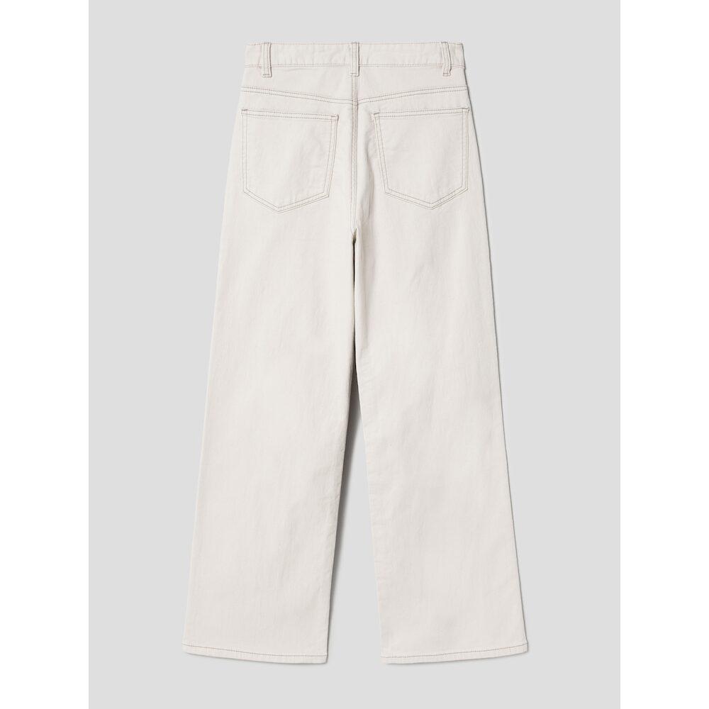 8SECONDS Peach Brushed Straight Pants Ivory