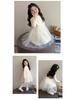 Girls' 2025 Autumn Princess Mesh Dress - Little Girl's Fashionable Casual Skirt