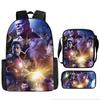 Printed Avengers The Backpack Set Oxford Fabric Pencil Case Essentials School