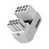 Aluminum 8Pin PCIe GPU Power Adapter 180 Degree Angled Connector Design for Graphics Card Reverse Type Accessories