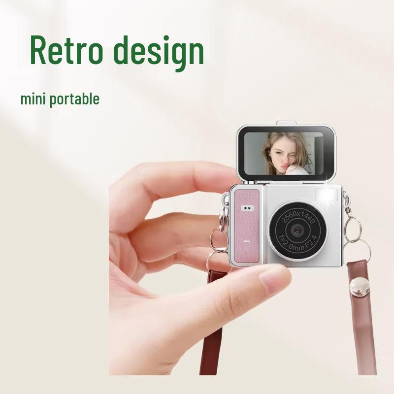 Retro Mini HD Camera for Students - Portable, Trendy, and Ideal for Parties and Travel
