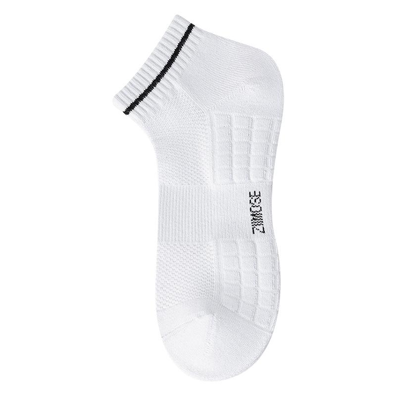 

Men s Summer Professional Running Basketball Towel Bottom Sweat-absorbing Deodorizing Sports Short Tube Socks 1 pair
