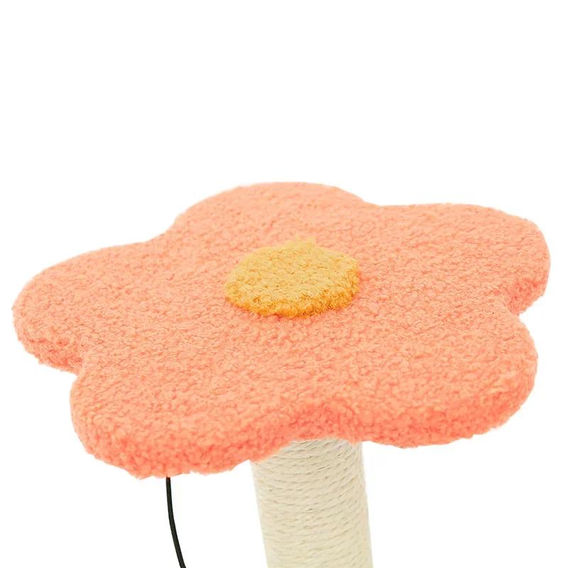 Kedi Tırmanma Çerçevesi Küçük Sisal Kedi Oyuncakları Kedi Tırmalama Tahtası Pençe Öğütme Kedi Oyuncakları Döner Tabla Tipi