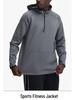 Men's Quick-Dry Outdoor Sports Hoodie for Running and Training - Loose Fit, Plus Size