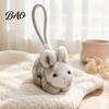 Fragrant Rabbit Bag Decoration Scented Bunny Plush Keychain, Mini Stuffed Animal with Fragrance Decorative Pendant for Keys Beads, Cute Hanging