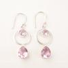 Morganite Gemstone 925 Sterling Silver Mothers day New Dangling Earrings Jewelry EE-140-2