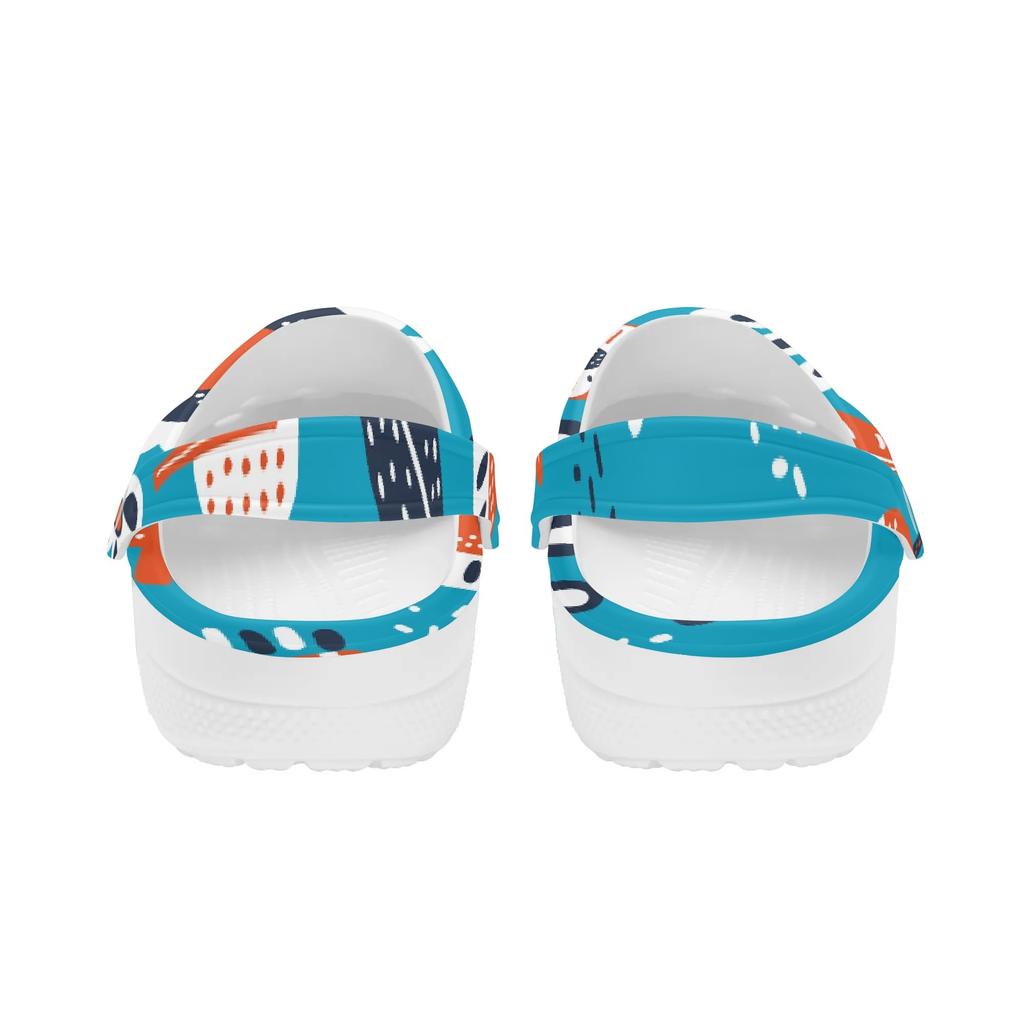 Women Men Printed EVA Clogs Soft Sole Lightweight Slip On Casual Shoes Flexible Soft Sole Summer Sandals Easy Daily Wear