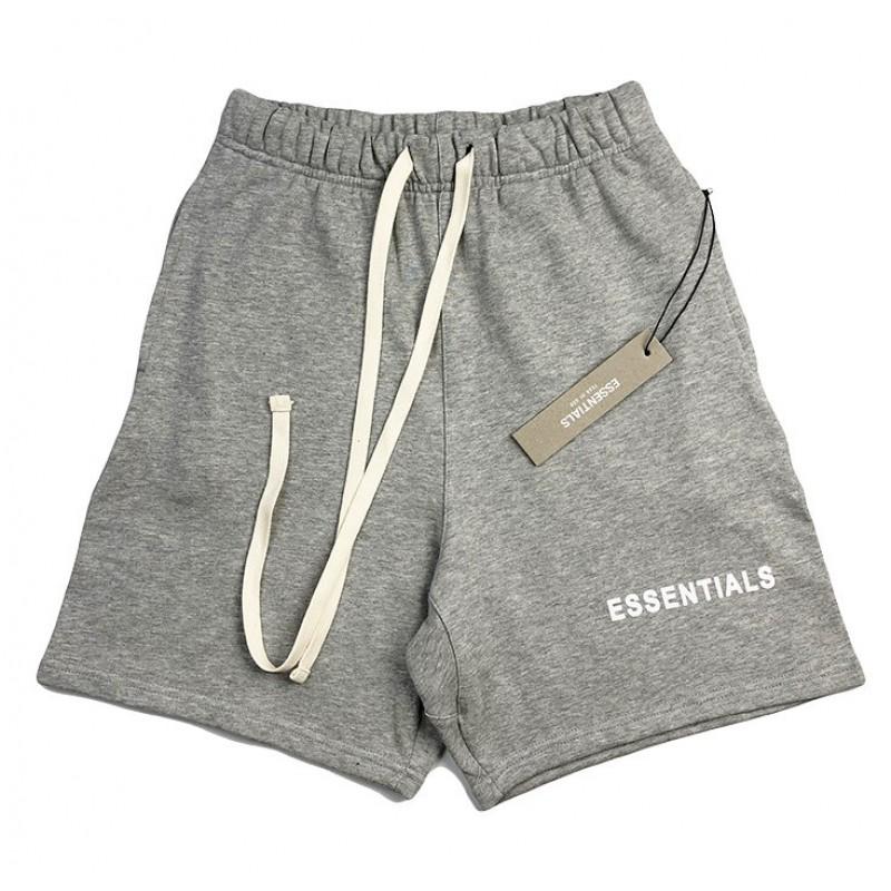 FOG ESSENTIALS Reflective Embroidered Shorts Casual Pants Men Women
