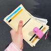 1Pc Ins Style Cute Girl Heart Dachshund Dog Change Bag High Value Portable Certificate Storage Card Bag Bank Card Bag