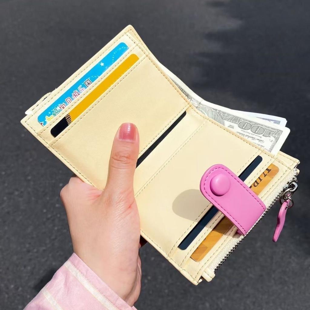 1Pc Ins Style Cute Girl Heart Dachshund Dog Change Bag High Value Portable Certificate Storage Card Bag Bank Card Bag