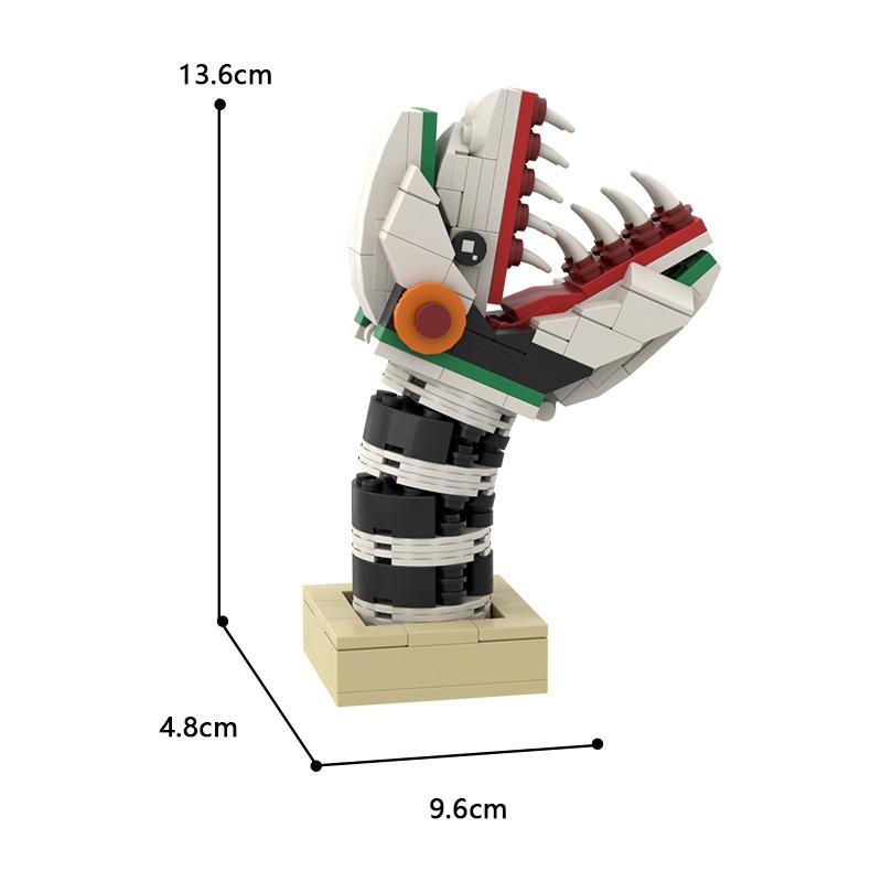 Moc Game Seria de filme Brickheadz Figura de acțiune Blocuri de construcție Asamblare Model Anime Figura Personaj de film Cărămizi Jucărie Copil