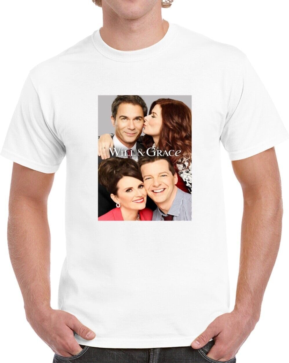 Will and Grace Tv Show Tee Cool Series Fan T Shirt XS
