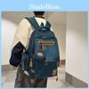 Nylon Travel Unisex Backpack With Load Bearing Features For Daily Commuting