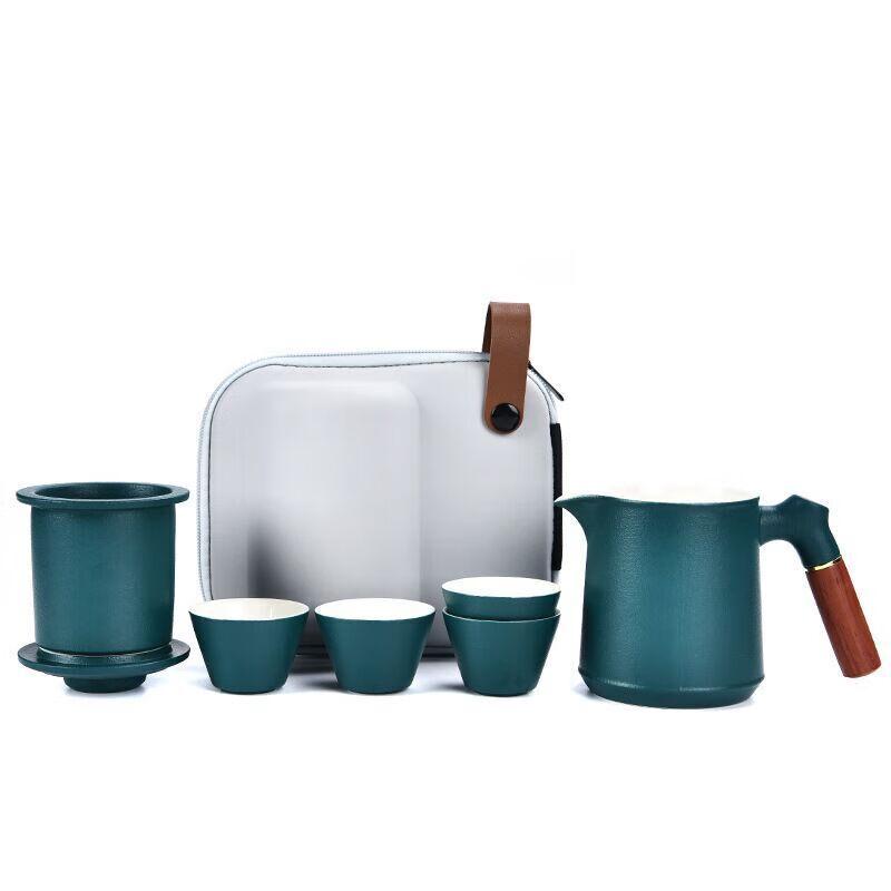 SX Ceramic Quick Cup Travel Kung Fu Tea Set