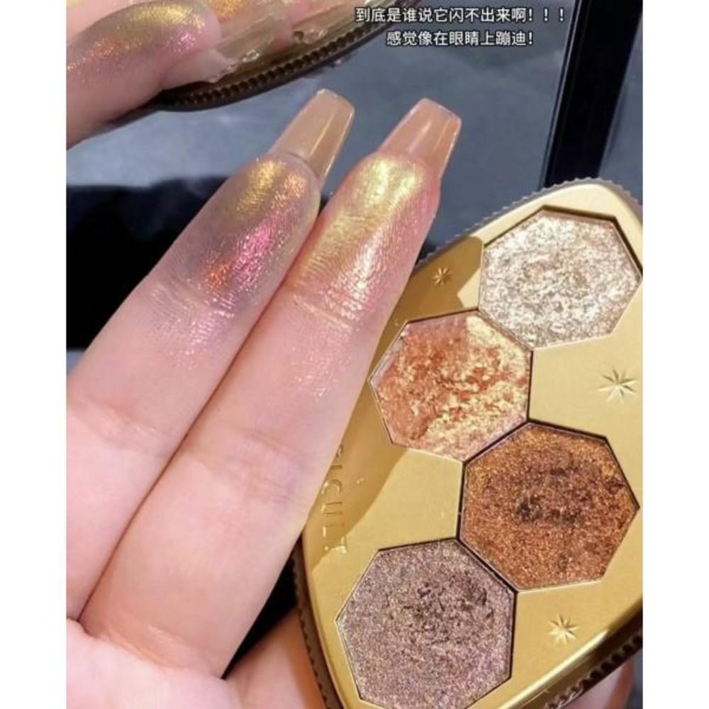 Paletă Machiaj Ochi Girl Cult Sclipitor Mat Perlat Cameleon Fard Cosmetice 4 Culori, 1 Bucată, 2) 56dianjing