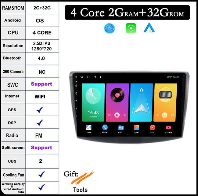 For Volkswagen VW Passat B6 B7 CC 2007-2016 Android 14 Car Radio Carplay Autoradio Player Stereo Video Multimedia GPS Navigation