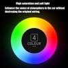 USB Car Light, Hopcvem Car LED Light Interior Wireless - USB Ambient Light Car