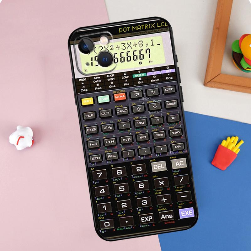 

Unique Calculator design Case For iPhone 13 11 12 14 15 16 Pro Max Mini X XR XS Max Plus Soft Cover iPhone 16Pro MAX
